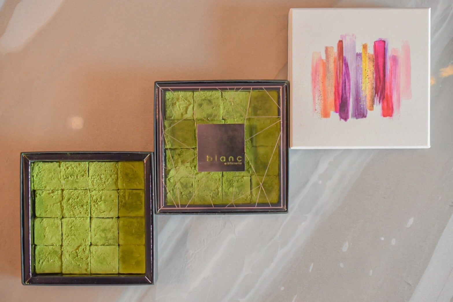 生チョコ 八女抹茶